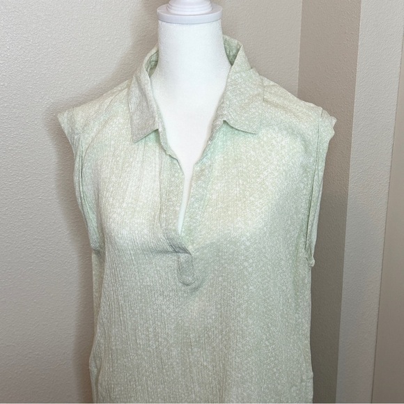 PRANA WOMEN'S ANINI TUNIC SZ L CELADON MISTY GREEN - Picture 2 of 12